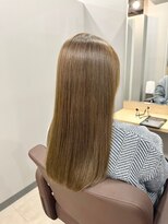 アトレ 梅田店(attrait)&nbsp;ベージュロングの上質な仕上がり × カット・カラー・トリート