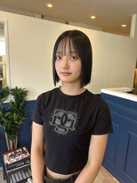 ラグ バイ シゲルカットクラブ 神田久志本店(lag)&nbsp;ロング→バッサリボブ！