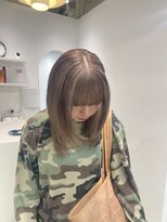 フィット ヒュー 千葉(fit hue)&nbsp;ハッシュカット/グレージュ/デザインカラー/千葉駅