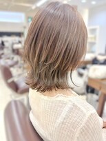 キアラ(Kchiara) 透明感ベージュ×結べる黄金比くびれボブ【福岡Kchiara奥野】