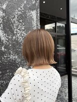 メゾンセブンルックス 宇都宮簗瀬店(Maison 7LOOKS)&nbsp;ボブヘア×ミルクティー！《手塚》