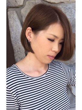 フルール(fleur) 【今旬☆ルミエールカラー+大人マッシュボブ】