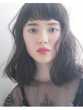 ガーデントウキョウ(GARDEN Tokyo) 【GARDEN田中麻由】クラシカルロブ×透明感カラー×眉上バング