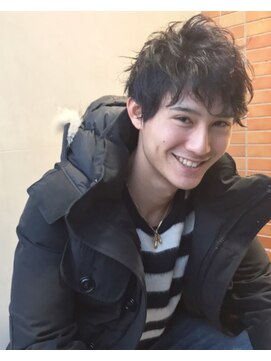 インク(inc) 30代爽やかメンズパーマ×刈り上げ