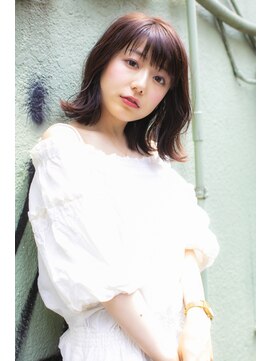 プライズ アイリス 池袋東口店(prize Iris) 切りっぱなし愛され外はねボブ【池袋/池袋東口/池袋駅1分】