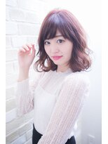 エルサフィロ キタハマ(el zafiro kitahama)&nbsp;【el zafiro  kitahama】ベイクド　ピンク　ボブ