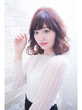 エルサフィロ キタハマ(el zafiro kitahama) 【el zafiro  kitahama】ベイクド　ピンク　ボブ