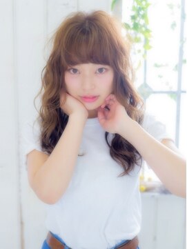 アイビー(Ivy) 重めロング　無造作ウェーブ　低温デジタルパーマ