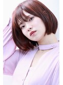 ハイライトボブヘアー  プランツヘアー 奥野祐希
