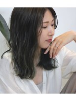 カノンヘアー(Kanon hair) エアータッチ×オリーブグレージュ