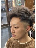0スリーブロックカット&ソフトツイストパーマ