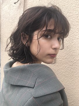 ロイジー(roijir) 【roijir 表参道】ゆるふわボブstyle☆ダークブラウン