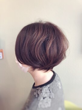 ライフヘアデザイン(Life hair design) 前髪長めの大人ショート