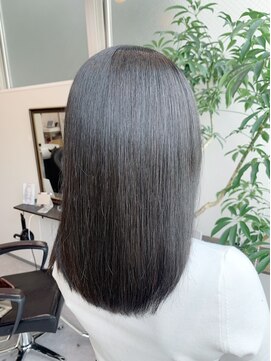 グーフィートーキョー 銀座(Goofy Tokyo) ☆髪質改善カラーでアッシュグレー☆/髪質改善とカラー/