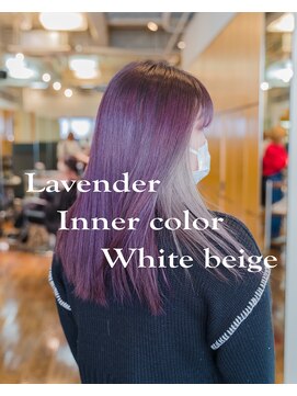 フィッツコア(FITS CORE) 髪質改善も作るラベンダーブルーとビタミンカラー