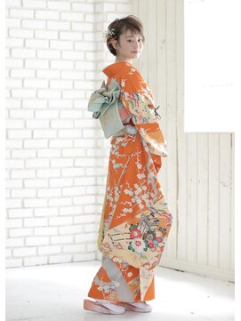 キッカ(kicca) 【kicca】振袖アップスタイル