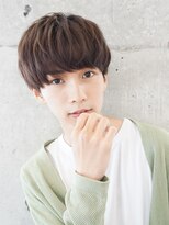 マイロ(mailo)&nbsp;ツーブロック×韓国マッシュ×マットブラウンマッシュパーマ