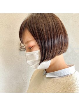 ジレ(giLet) 前下がりミニボブ