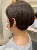 ショートボブ[カーキベージュ/フレンチカジュアル]
