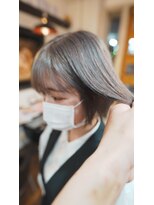 ボアップ 松山店(boappu) #シルバーカラー #ハイトーン #ブリーチカラー