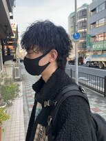 ヘアーエスクールフェイス(hair S. COEUR face) メンズウルフ/ツイストスパイラル/枚方美容室/メンズカット