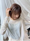 ナチュラルボブ/エレン池袋/髪質改善/似合わせ/小顔カット