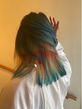 サロンドソワン(salon de soin)の写真/【平野駅徒歩5分】女性らしさとトレンドをMIXさせたニュアンススタイルに。今までとは違うあなたを演出◇