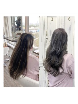 クラナ(clana) ハイトーンエクステブリーチインナーミルクティーベージュ