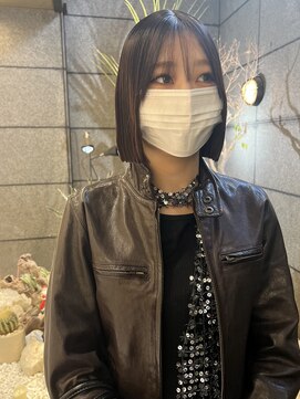 ゼスト フィーノ(ZEST fino) 【大宅種乃】スタイリッシュでかっこいいぱつっとボブスタイル！