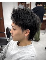 ザ ワンアンドオンリー シズオカ(The one and only. Shizuoka) xショートウルフ//スペインカール/スパイキーショート