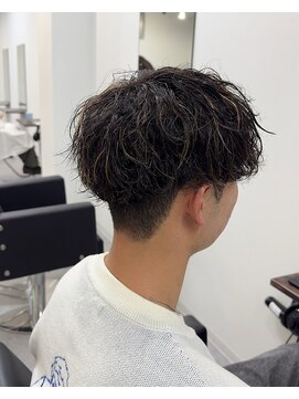 ブライト(BRIGHT) ［BRIGHT］マッシュ×波巻きパーマ［静岡/メンズ/静岡駅］