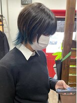 ロッソフィーロ(Rosso Filo)&nbsp;ブルーインナーカラー Instagram【@dai_n29】