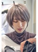 40代/50代/絶壁解消・前下がり・ショートボブ【浅野】