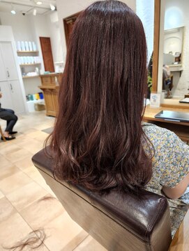 アマレット(Amaretto) 【パーソナルカラー診断×チェリーピンク】髪質改善