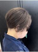 白髪ぼかしショートカット♪あゆむ