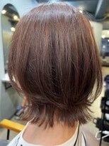 アリーマーケットリル(ALLEY MARKET lil)&nbsp;切りっぱなし外ハネレイヤーボブ