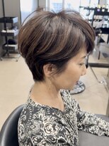 ハルキ ミナト ジャパン オオサカ(HARUKI MINATO japan OSAKA)&nbsp;40代50代60代白髪マッシュショートボブ大人美人くびれ髪質改善