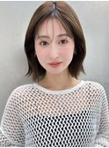 小顔/切りっぱなし/ワンレン/レイヤーボブ/ボブルフ/2wayバング