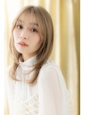 透明感ダブルカラーくびレイヤーロングウルフZ北浦和10代20代