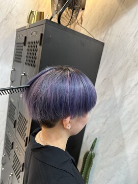 ヴァイス 渋谷店(VAICE) ラベンダーカラー/セクションカラー/ピンク