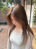 ノラ ヘアーサロン(NORA HAIR SALON) ブリーチなしカラー赤み消しカラーブラウンベージュブラウン