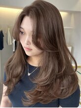 ラヴィ(Lavie) レイヤーカット×配当ハイトーンベージュ