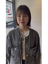スーリール 高城店(Sourire) 切りっぱなしボブ