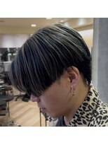 曲がる縮毛矯正専門店 バイ レイズ 名駅(曲がる縮毛矯正専門店 by RAYS)&nbsp;ナチュラルセンターパートローライトカラー