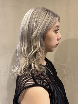 コージーベルベット(Cosy Velvet) ホワイトシルバーカラー