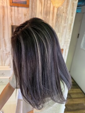 クレア 茅ヶ崎(CREA) コントラストハイライト/ハイライト/白髪ぼかし