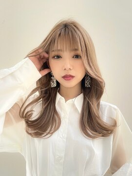 ロンドルピナス 小倉(Lond Lupinus) 顔型別ヘアスタイル特集 /チェリーブラウン /ミニウルフ/北九州