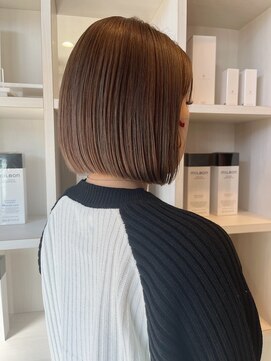 エミィ(emii.) タッセルボブ/ミルクティーベージュ