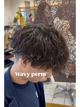 ヘアーアンドメイク サワ 上田本店(SAWA) 冬カジュアル◎学生向け波巻きパーマ×マッシュ×無造作