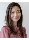 【大人ナチュラルストレート】カット&カラーはお任せください♪